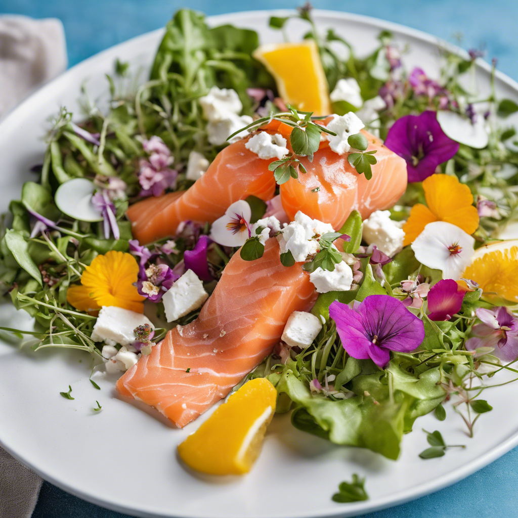 Ensalada de Salmón Ahumado