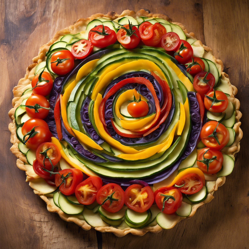 Tarta de Verduras Sin Base