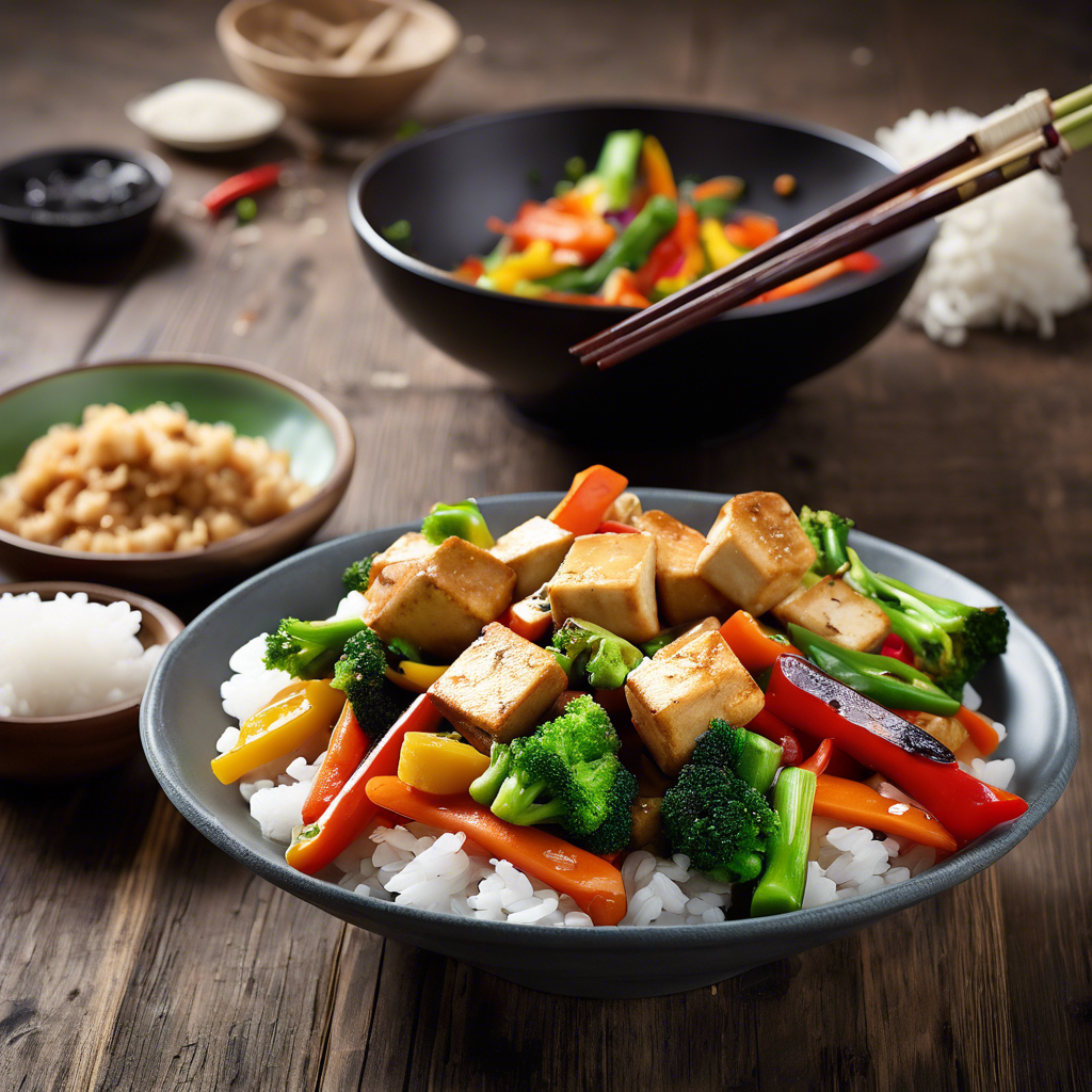 Wok de Verduras y Tofu