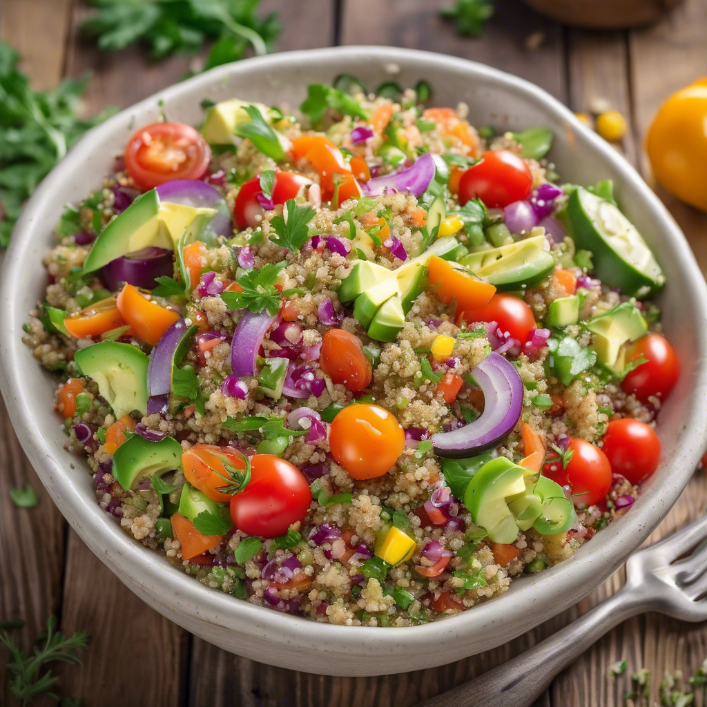 Ensalada de Quinoa y Verduras