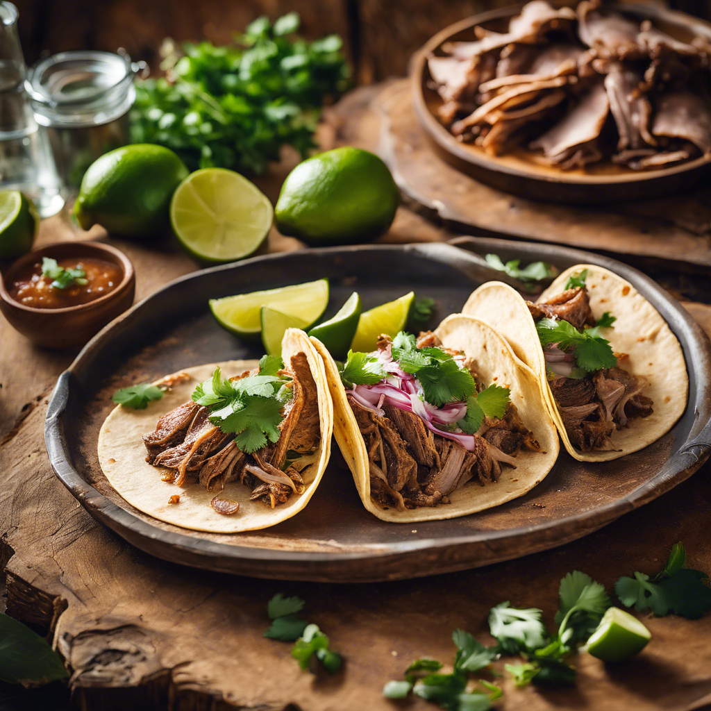 Tacos de Carnitas de Cerdo