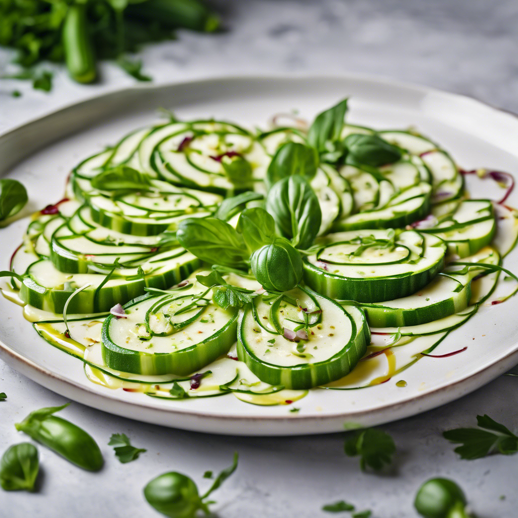 Carpaccio de Calabacín