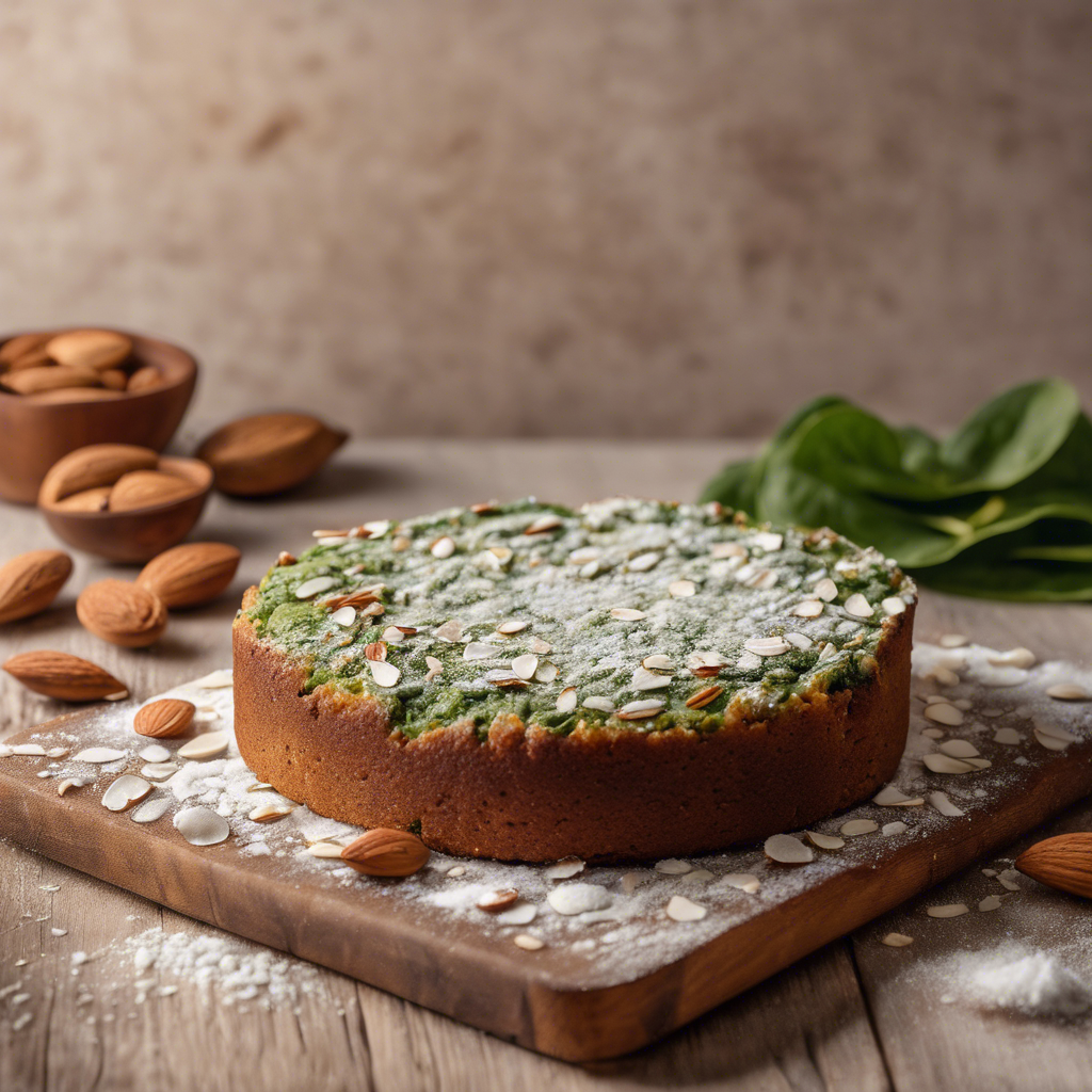 Tarta de Espinaca y Almendras