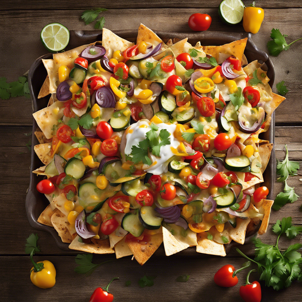 Nachos de Verduras al Horno