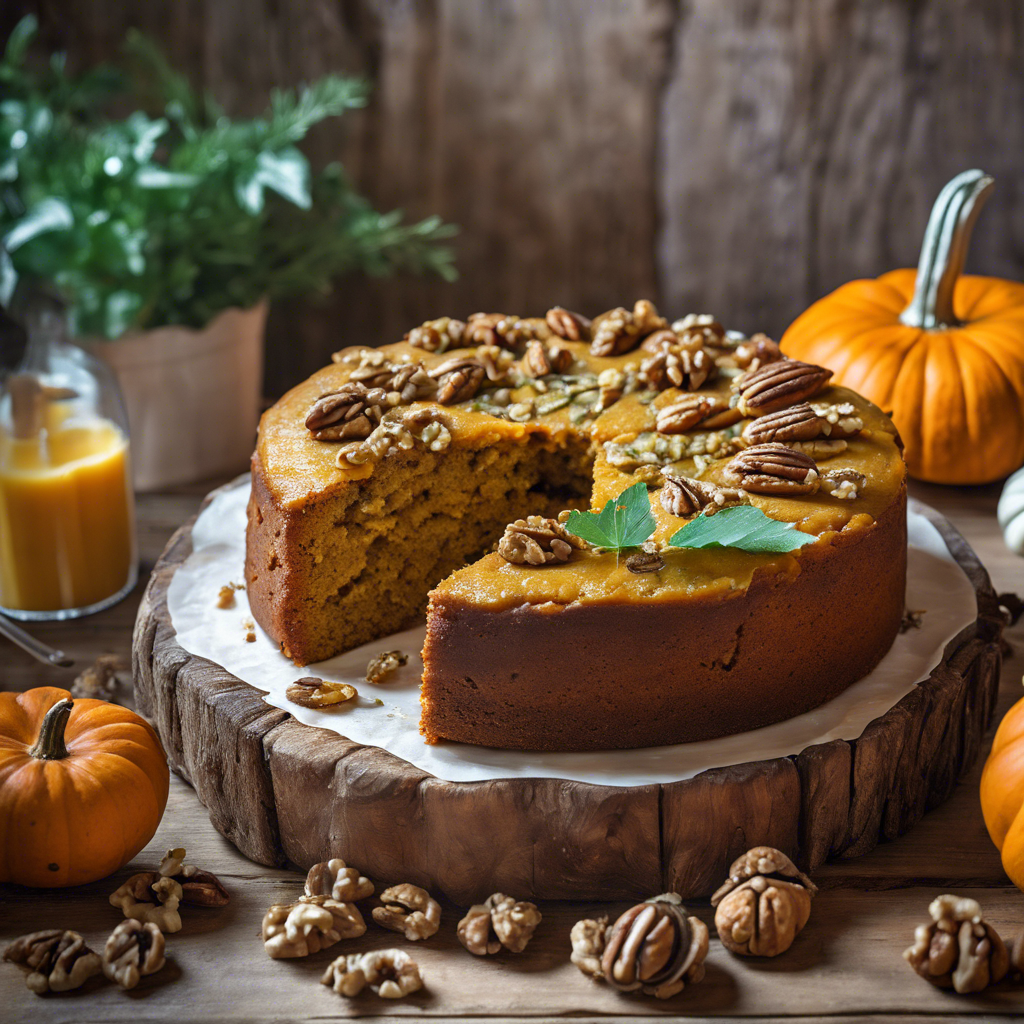 Pastel de Zapallo y Nueces