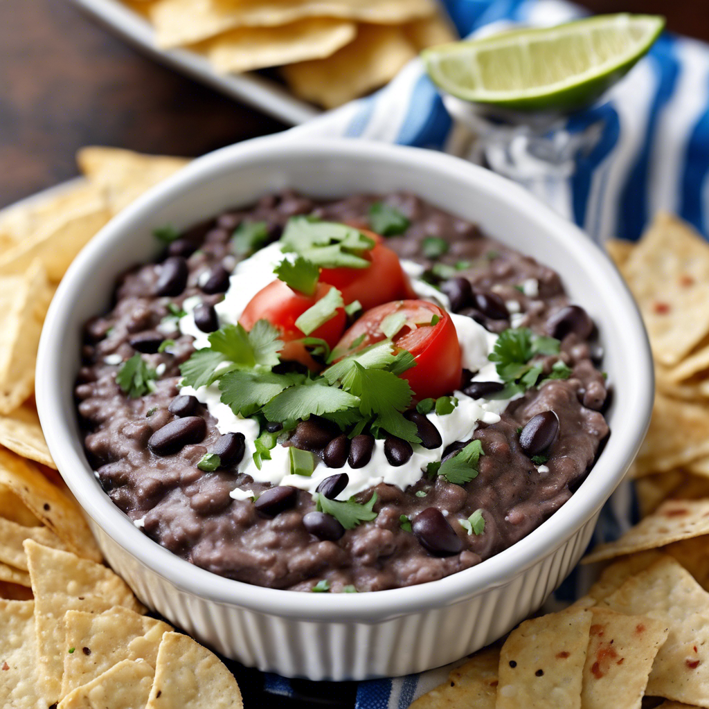 Dip de Frijoles Negros