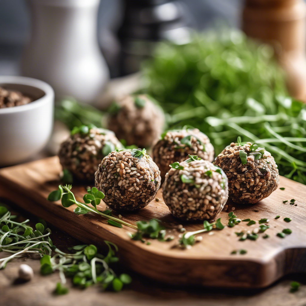 Bolitas de Proteína de Semillas