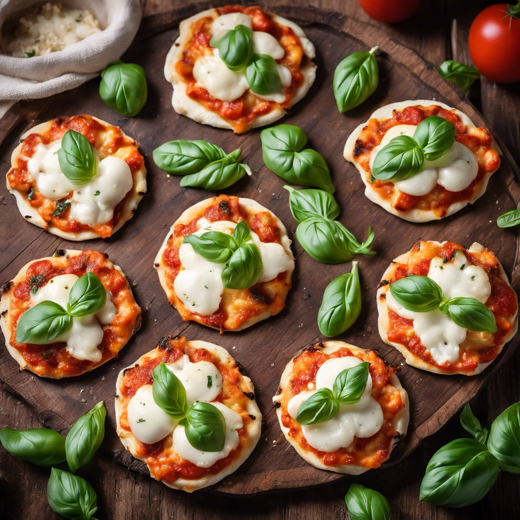 Mini Pizzas de Coliflor