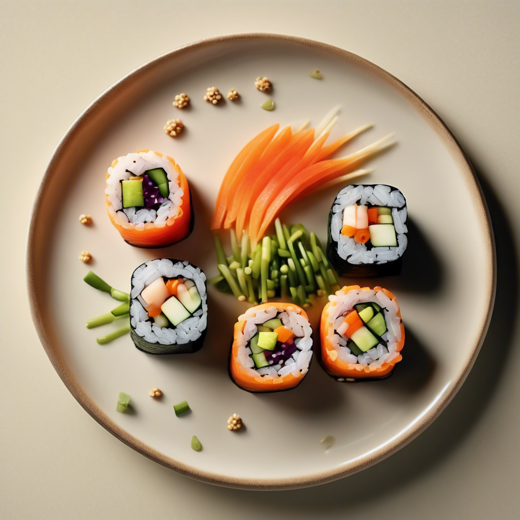 Sushi de Vegetales