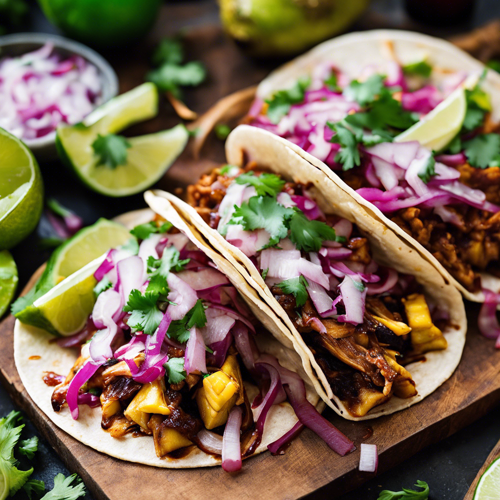 Tacos de Jackfruit BBQ