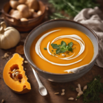 Sopa de Calabaza y Jengibre