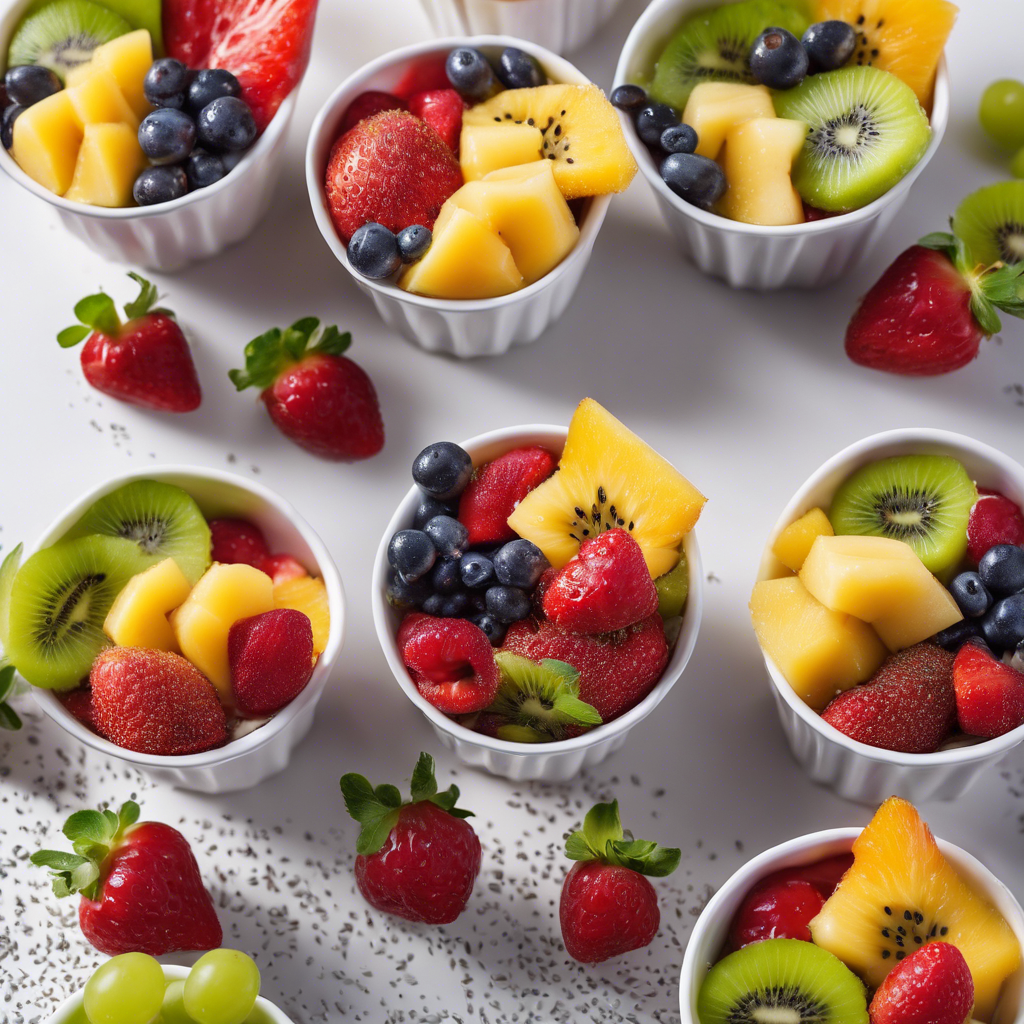 Cups de Fruta con Semillas