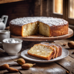 Tarta de Almendras y Pera