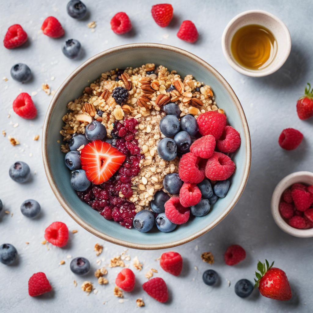 Desayuno de Quínoa y Frutos Rojos