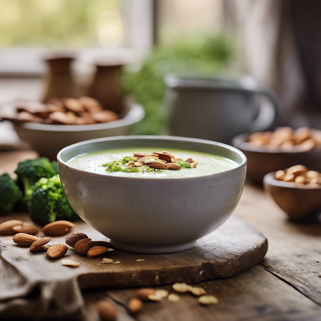 Crema de Brócoli y Almendras