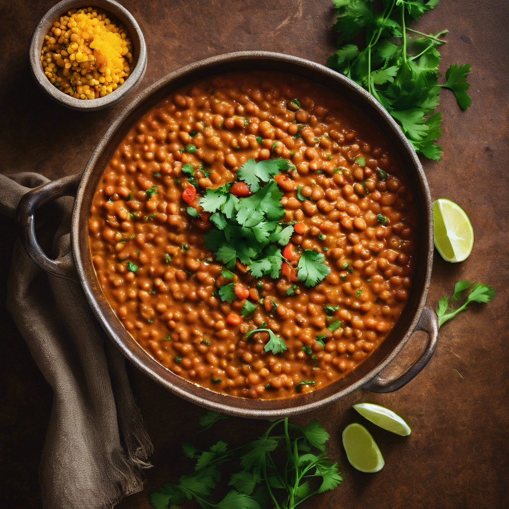 Bowl de Lentejas al Curry Rojo