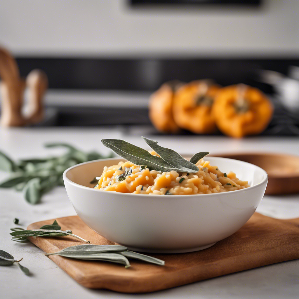 Risotto de Calabaza y Salvia