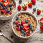 Desayuno de Quinoa y Frutos Rojos