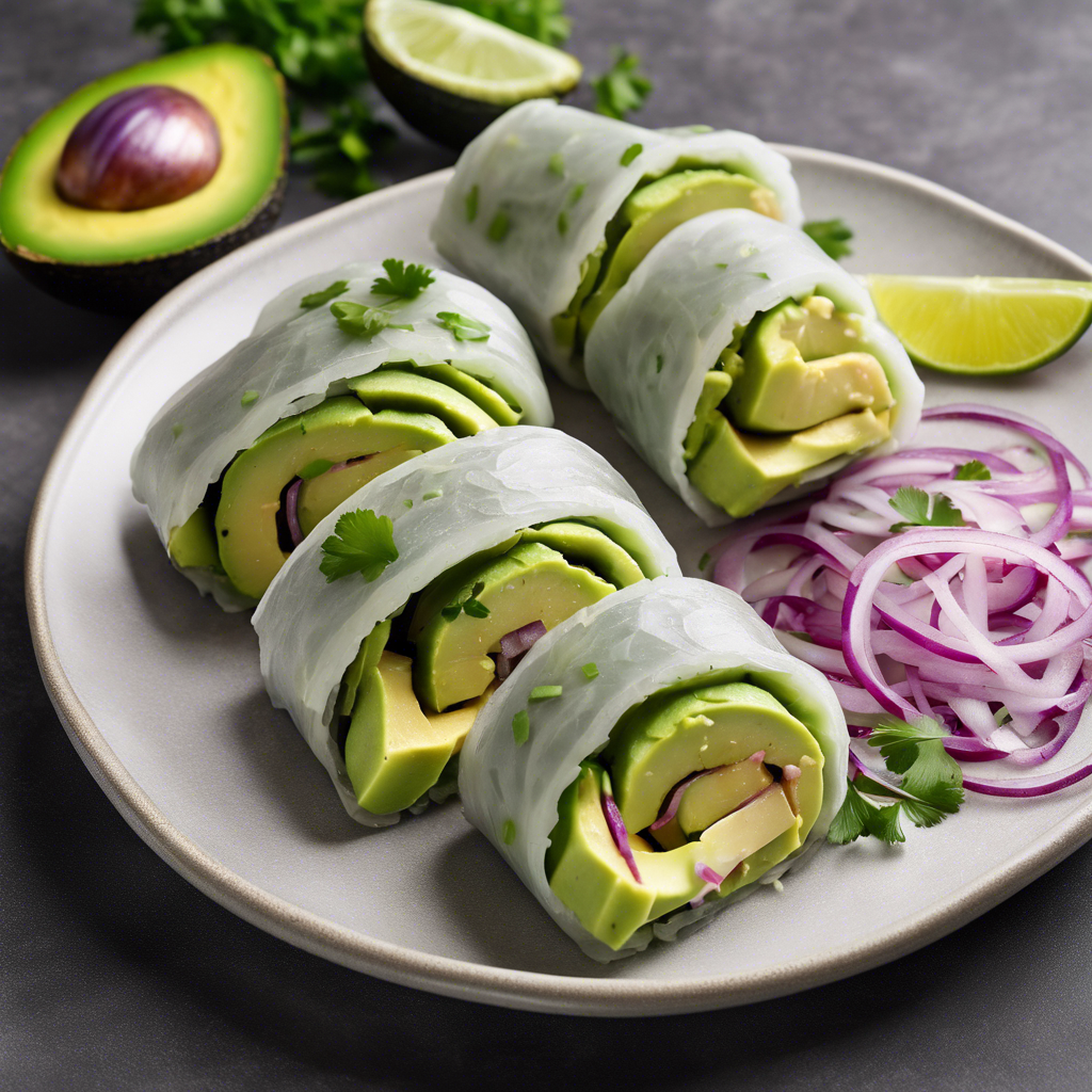 Rollitos de Aguacate