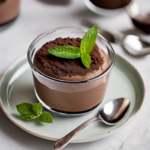 Mousse de Cacao y Aguacate