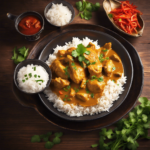 Pollo al Curry con Arroz