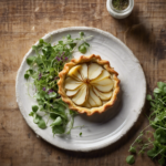 Tartaleta de Pera y Gorgonzola