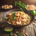 Pad Thai de Camarones