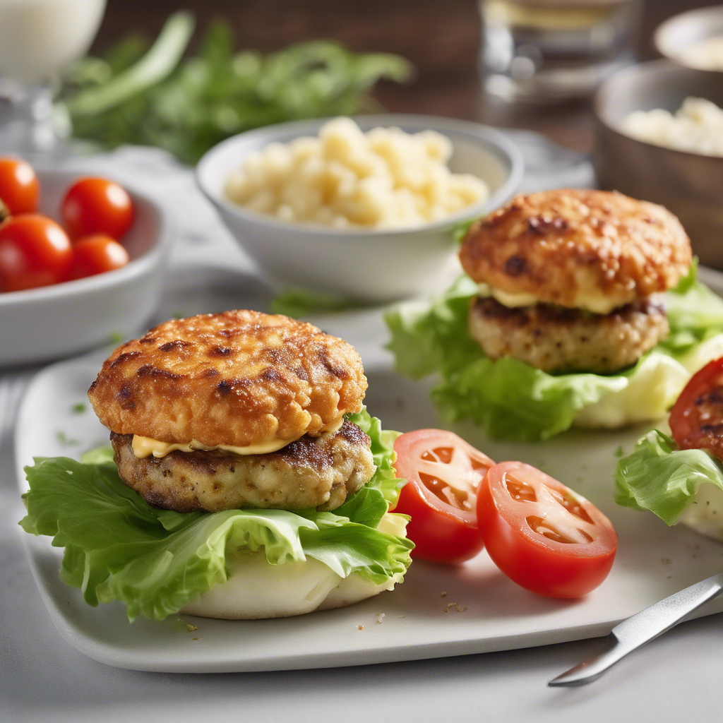 Mini Hamburguesas de Coliflor