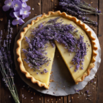 Tarta de Almendras y Lavanda