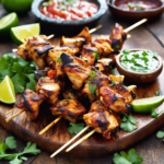 Brochetas de Pollo