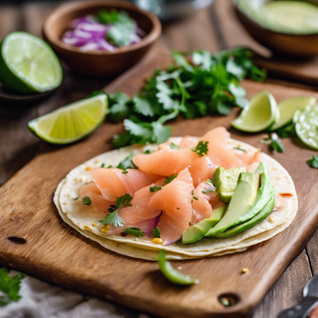 Tostadas de Aguacate y Salmón