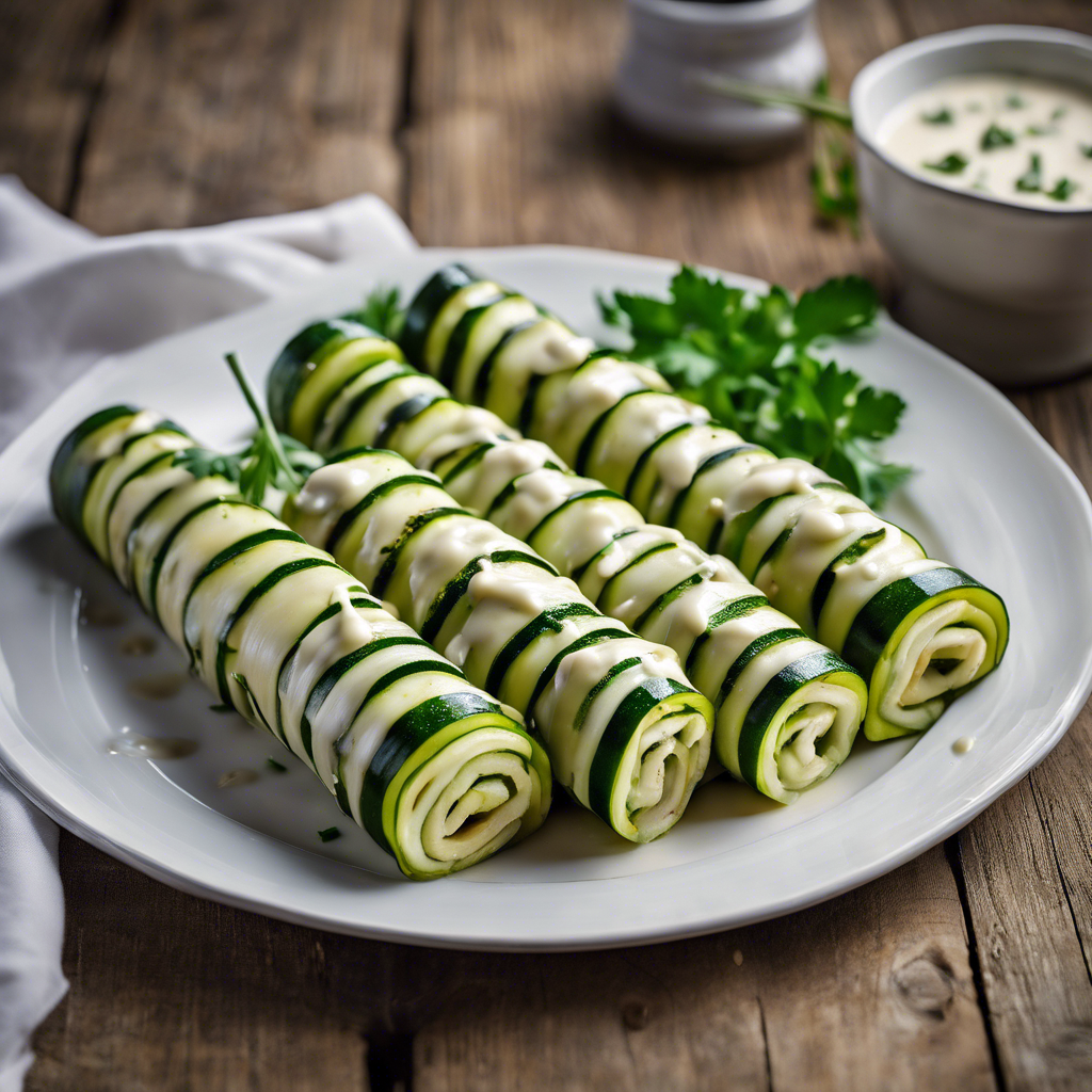 Rollitos de Calabacín