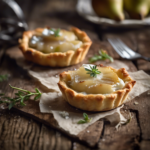 Tartaleta de Pera y Gorgonzola