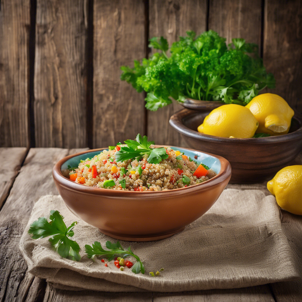 Quinoa con Verduras Salteadas